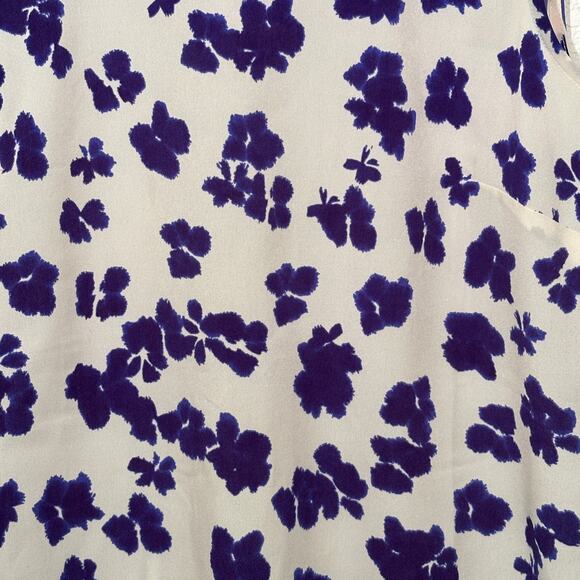 Cabi Hi-Low Floral Striped Tunic Sleeveless Small - Picture 4 of 11